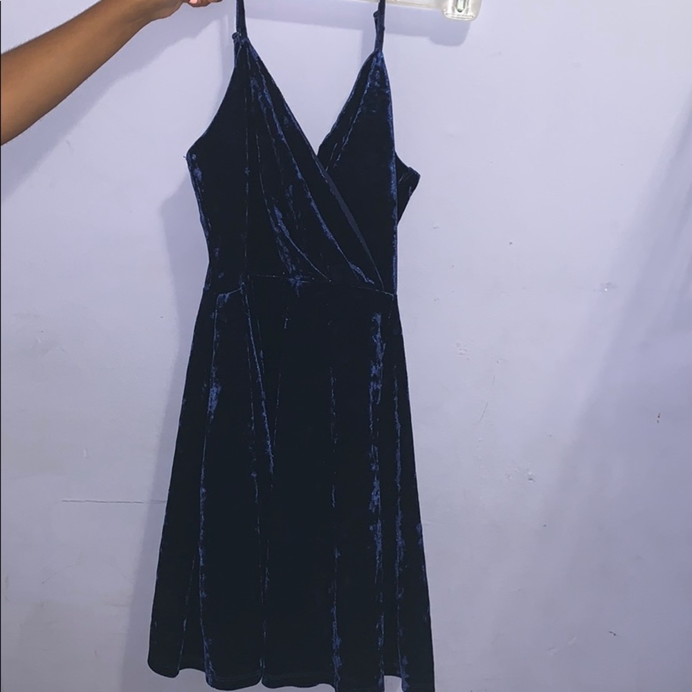 Suede dress